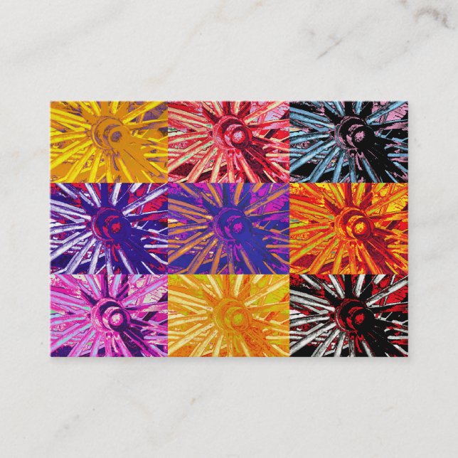 WAGON WHEEL VISITENKARTE (Vorderseite)