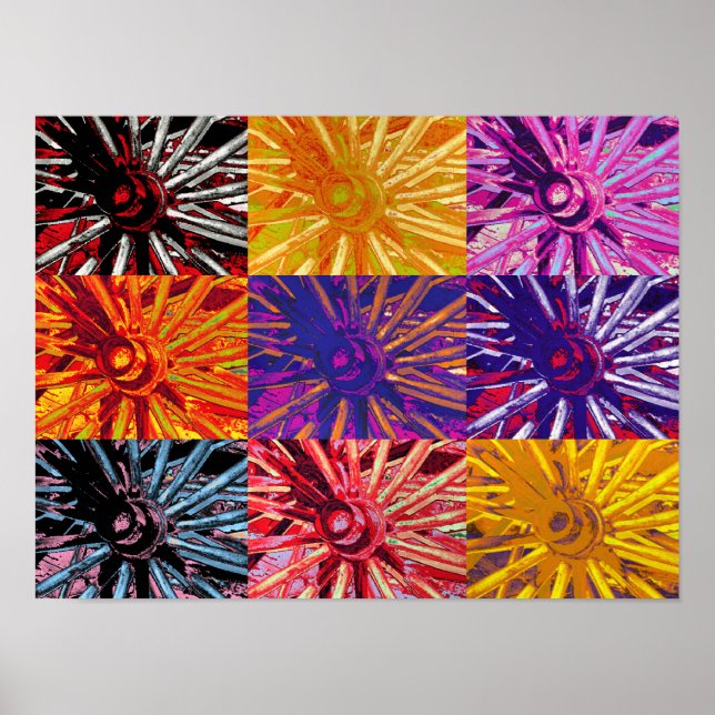 WAGON WHEELS POSTER (Vorne)