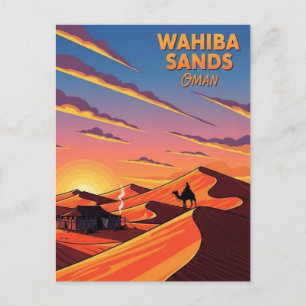 Wahiba-Sande Oman Reise Postkarte