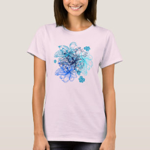 Wahine Lace Hawaiian Orchid T-Shirt