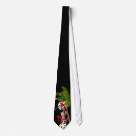 Wahine Pinup Mele Kalikimaka WeihnachtsKrawatte 3 Krawatte