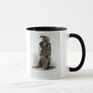 Wahk-Ta-GE-Li, ein Sioux-Krieger, überziehen 8 vo Tasse