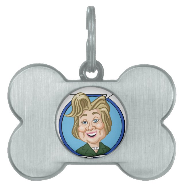 Wahl 2016 Hilary Clinton Tiermarke (Vorderseite)