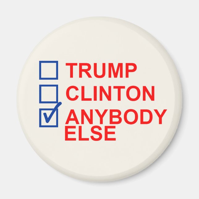 Wahl 2016 magnet (Vorne)