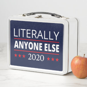 Wahl 2020, Anti-Trump - jeder andere III Metall Brotdose