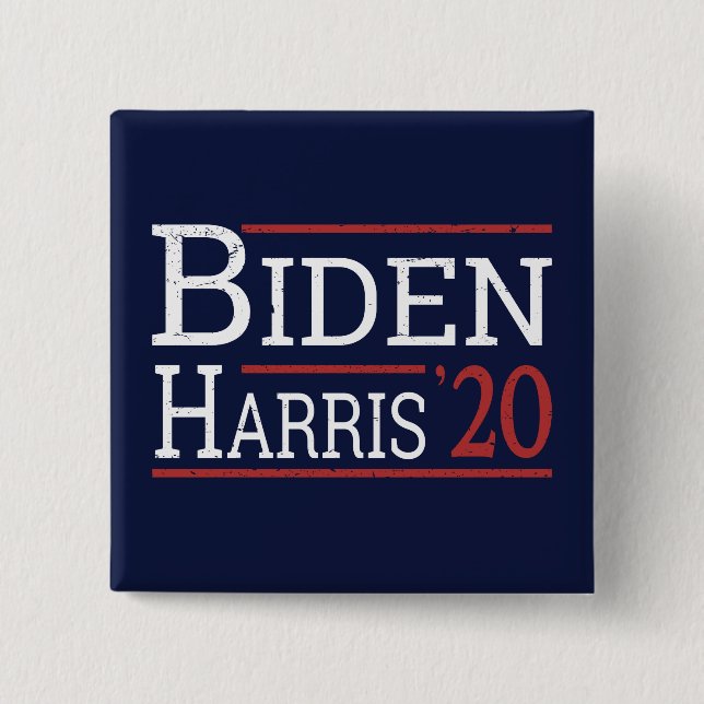 Wahl 2020 - Biden Harris I Button (Vorderseite)