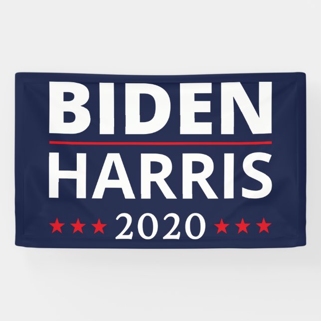 Wahl 2020 - Biden Harris II Banner (Horizontal)