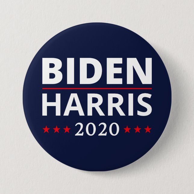 Wahl 2020 - Biden Harris II Button (Vorderseite)