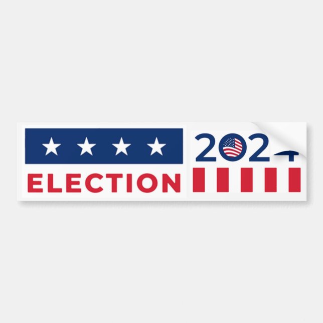 Wahl 2024 autoaufkleber (Vorne)