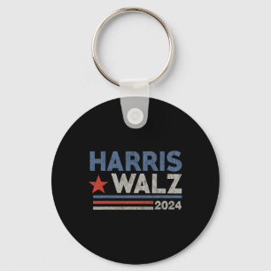 Wahl 2024 Kamala Harris Tim Waltz Schlüsselanhänger