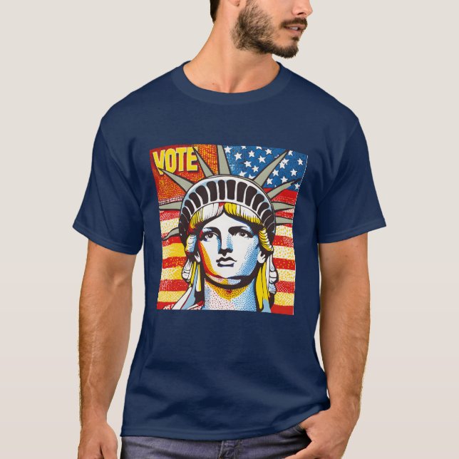 Wahl 2024 Liberty T - Shirt (Vorderseite)