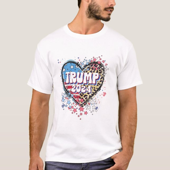 Wahl 2024 Pro Konservative T-Shirt (Vorderseite)