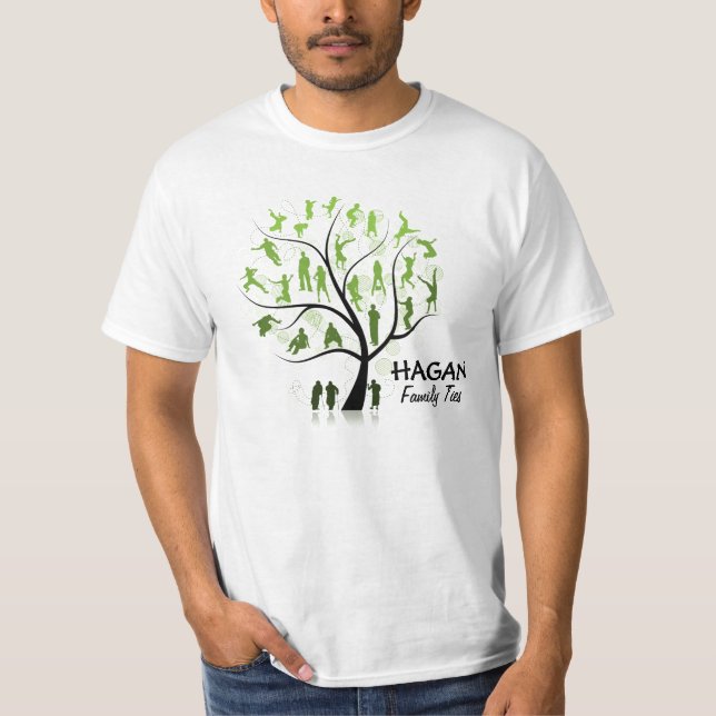 WAHL 3 - (Front u. Rückseite) 2 Hagan Generationen T-Shirt (Vorderseite)