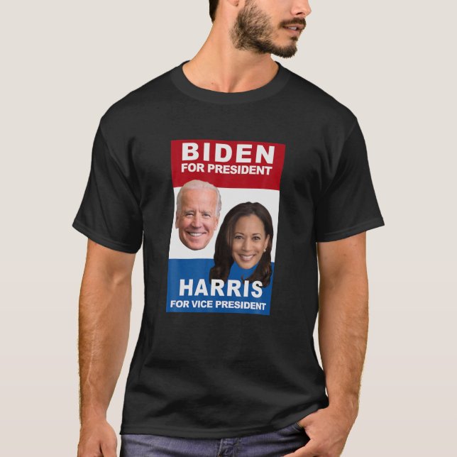 Wahl Biden Harris 2020 T-Shirt (Vorderseite)