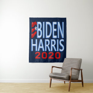 Wahl Biden Harris Präsident Wahlkampagne 2020 Wandteppich