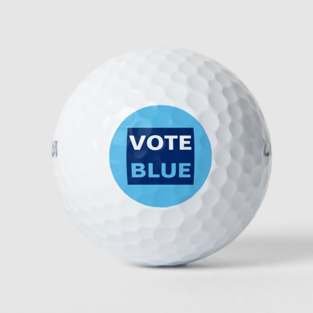Wahl Blue Democrats 2024 Golfball (Vorderseite)