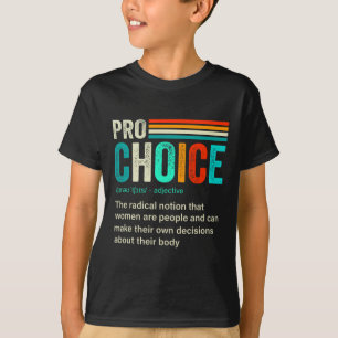 Wahl Definition Frauenrechte Retro Vi T-Shirt