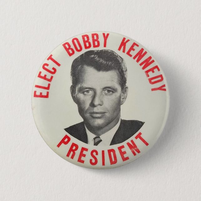 Wahl des Bobby Kennedy-Präsidenten Button (Vorderseite)