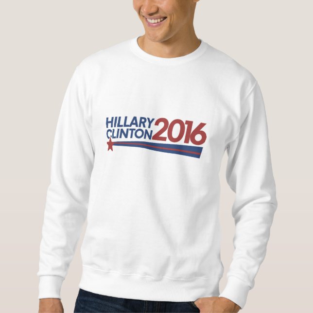 Wahl Hillary Clinton 2016 Sweatshirt (Vorderseite)