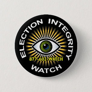 Wahl-Integritäts-Uhr-Knopf Button
