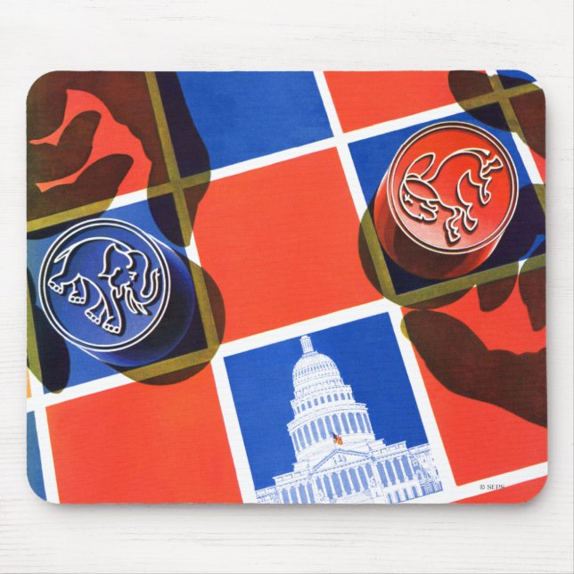 Wahl-Kontrollbrett Mousepad (Vorne)