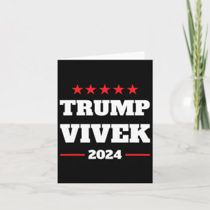 Wahl Kühne Proud Pro Donald Trump Vivek 2024 Karte