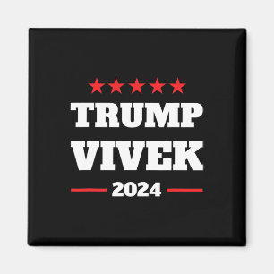Wahl Kühne Proud Pro Donald Trump Vivek 2024 Magnet