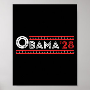 Wahl Obama für den Wandel 2028 Präsidentschaftswah Poster