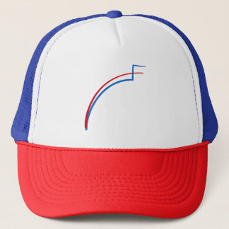 Wahl - Patriotic Patriot Erklärung der USA Truckerkappe