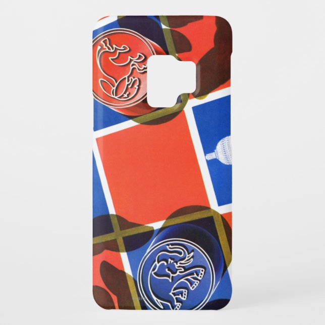 Wahl-Schachbrett Case-Mate Samsung Galaxy Hülle (Rückseite)