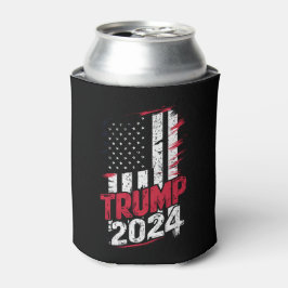 Wahl TRUMP 2024 Vintage Flagge der USA Dosenkühler