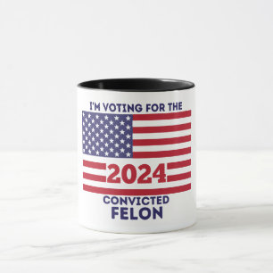 WAHL, USA-FLAGGE TASSE