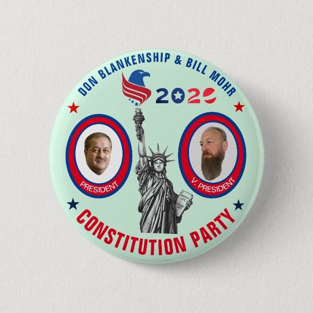 Wahl von Blankenship & Mohr 2020 Button (Vorderseite)