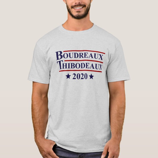 Wahl von Boudreaux & Thibodeaux 2020 Louisiana T-Shirt (Vorderseite)