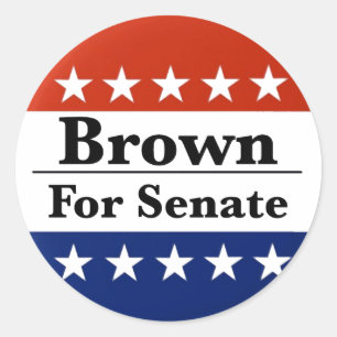 Wahl von Sherrod Brown zum US-Senat 2024 Runder Aufkleber