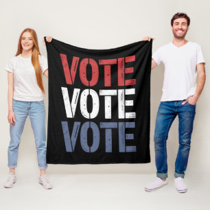 Wahl Wahlkampf Politik Abstimmung Wählerregistrier Fleecedecke