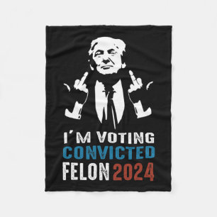 Wahlberechtigter 2024 fleecedecke