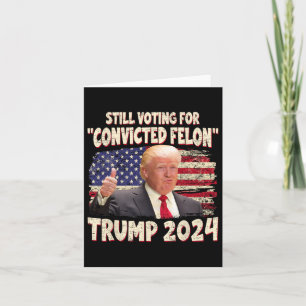 Wahlberechtigter Felon 2024 - Trump 2024 verurteil Karte
