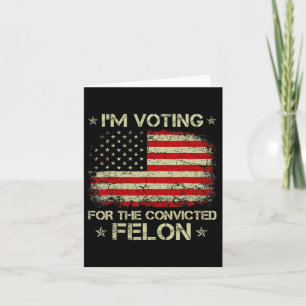 Wahlberechtigter Felon 2024 - Trump 2024 verurteil Karte