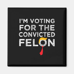 Wahlberechtigter Felon 2024 - Trump 2024 verurteil Magnet