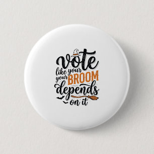 Wähle, als ob deine Hexenbesen davon abhängt Hallo Button