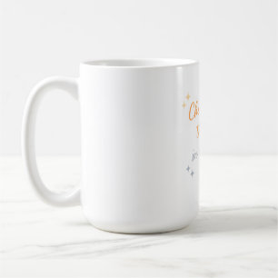 Wähle das Gute – Positives Zitat-Design Kaffeetasse