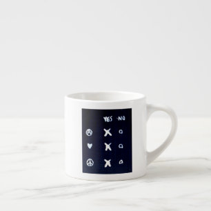 ...wähle deine Freiheit...Kunst von Jutta Gabriel. Espressotasse