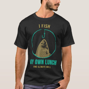 Wähle Deine Waffe Angelköder Spruch 03 Aufkleber T-Shirt