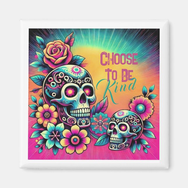 Wähle dich ein Kind sein Magnet (Vorne)