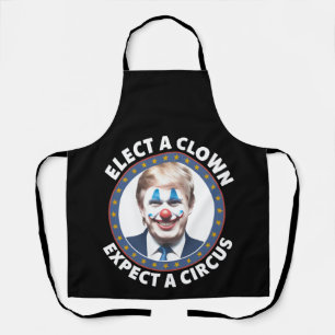 Wähle einen Clown, erwarte einen Zirkus lustige Po Schürze