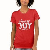 Wähle Freude Inspirierende christliche Positivität