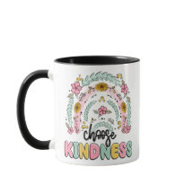 Wähle Freundlichkeit Tasse