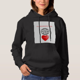 Wähle immer Freundlichkeit Damen Hoodie