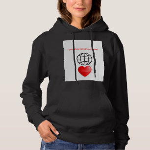 Wähle immer Freundlichkeit Damen Hoodie